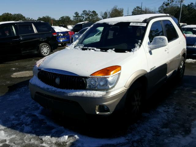 3G5DB03E22S532100 - 2002 BUICK RENDEZVOUS WHITE photo 2