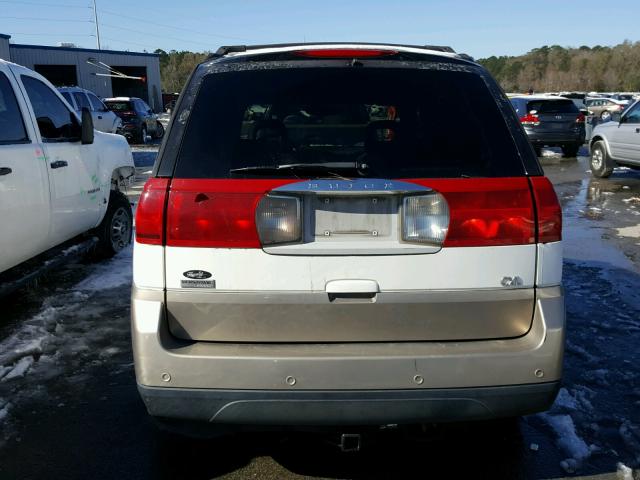 3G5DB03E22S532100 - 2002 BUICK RENDEZVOUS WHITE photo 9