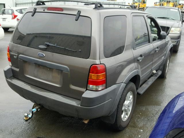 1FMCU04132KB65709 - 2002 FORD ESCAPE XLT GRAY photo 4