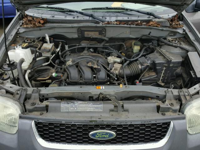 1FMCU04132KB65709 - 2002 FORD ESCAPE XLT GRAY photo 7