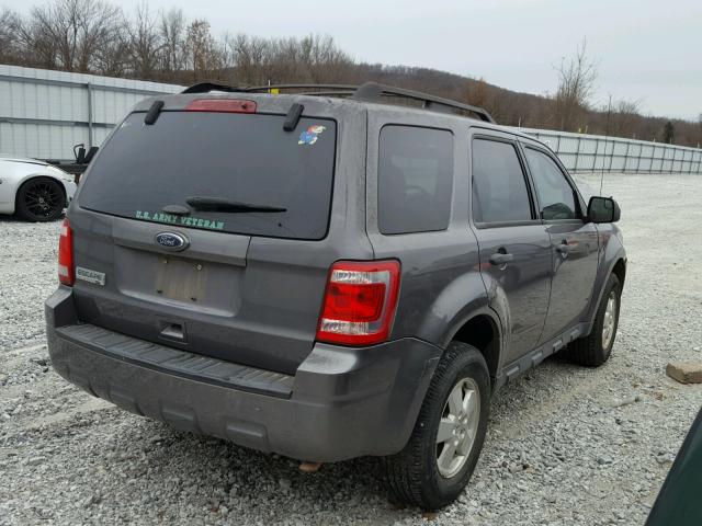 1FMCU0D77BKC50833 - 2011 FORD ESCAPE XLT GRAY photo 4