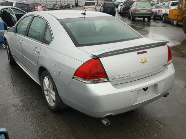 2G1WC5E38C1105288 - 2012 CHEVROLET IMPALA LTZ SILVER photo 3