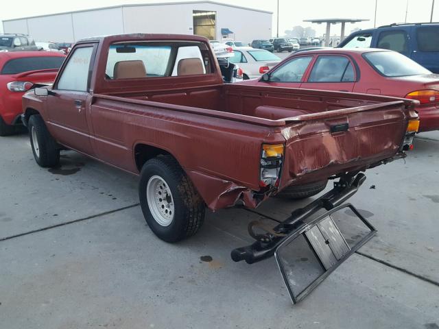 JT4RN55R8F0152176 - 1985 TOYOTA PICKUP 1/2 MAROON photo 3