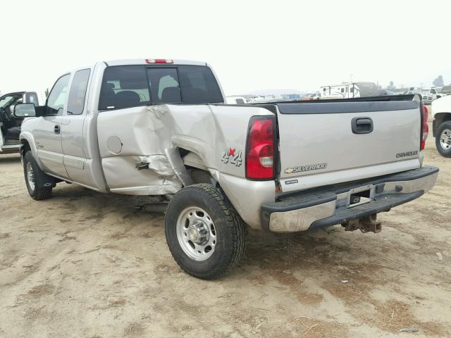 1GCHK29215E295522 - 2005 CHEVROLET SILVERADO TAN photo 3