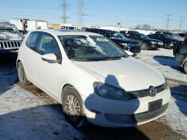WVWAA7AJXAW273639 - 2010 VOLKSWAGEN GOLF 白色 照片 1