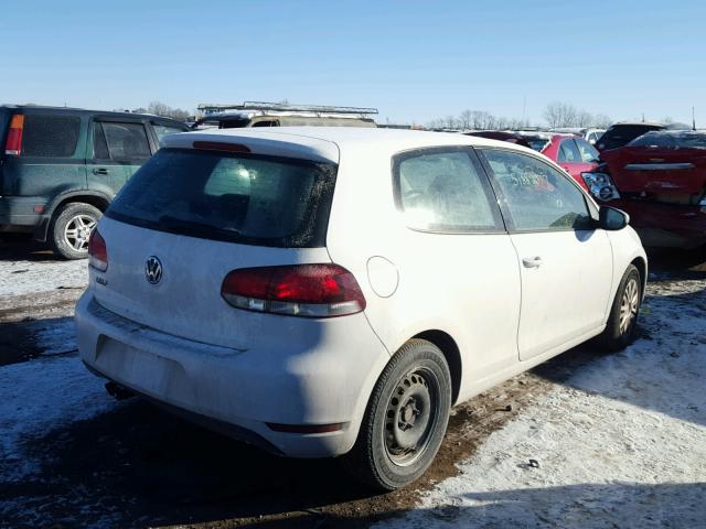 WVWAA7AJXAW273639 - 2010 VOLKSWAGEN GOLF 白色 照片 4