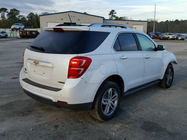 2GNALDEK2H1509091 - 2017 CHEVROLET EQUINOX PR WHITE photo 4