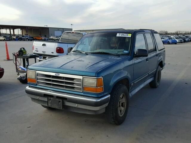 1FMDU32X1RUA94540 - 1994 FORD EXPLORER TURQUOISE photo 2