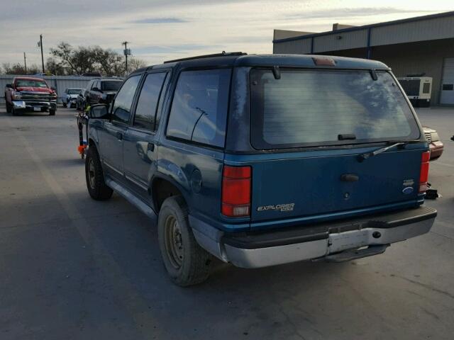 1FMDU32X1RUA94540 - 1994 FORD EXPLORER TURQUOISE photo 3