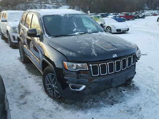 1C4RJFBG6HC695368 - 2017 JEEP GRAND CHER BLACK photo 1