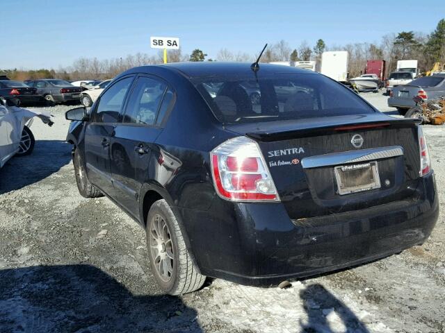 3N1AB6AP3BL690235 - 2011 NISSAN SENTRA 2.0 BLACK photo 3