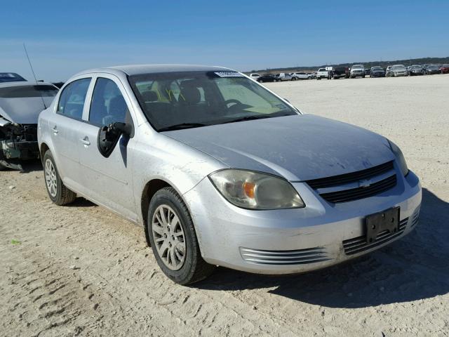 1G1AD5F5XA7160008 - 2010 CHEVROLET COBALT 1LT SILVER photo 1