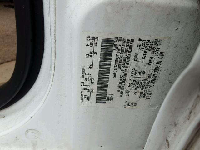 5LMFU28R82LJ13895 - 2002 LINCOLN NAVIGATOR თეთრი ფოტო 10