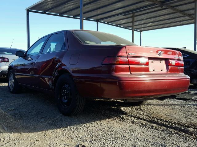 JT2BF28K5X0167823 - 1999 TOYOTA CAMRY LE BURGUNDY photo 3