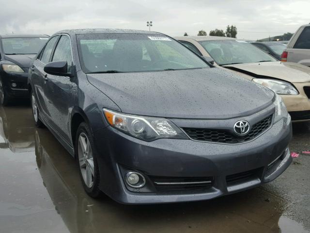 4T1BF1FK9EU304901 - 2014 TOYOTA CAMRY L GRAY photo 1