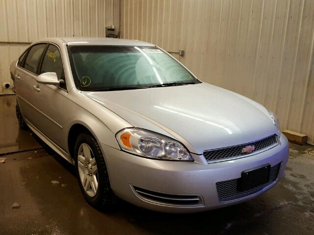 2G1WG5E36C1335318 - 2012 CHEVROLET IMPALA LT SILVER photo 1