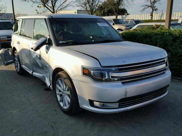 2FMHK6D85EBD01848 - 2014 FORD FLEX LIMIT SILVER photo 1