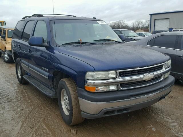 1GNEK13Z83J286122 - 2003 CHEVROLET TAHOE K150 BLUE photo 1