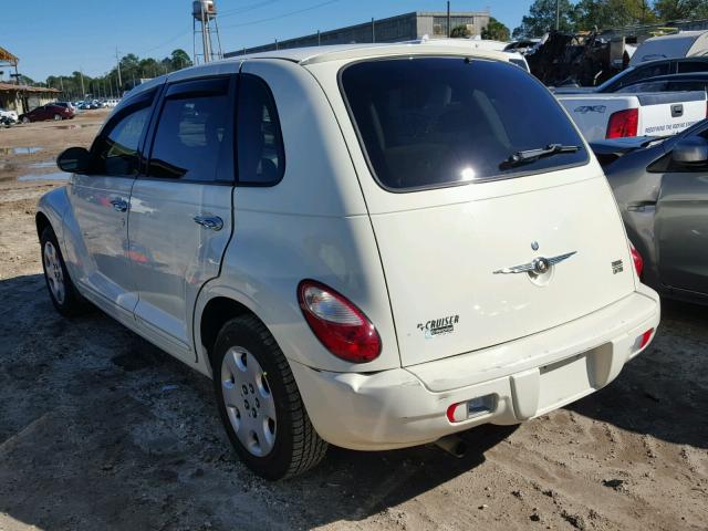 3A4FY58B47T506153 - 2007 CHRYSLER PT CRUISER WHITE photo 3