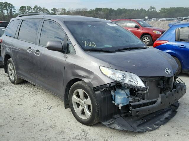 5TDKK3DC9FS538016 - 2015 TOYOTA SIENNA LE GRAY photo 1