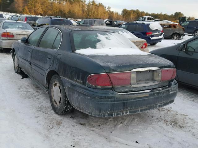 1G4HP54K8YU222227 - 2000 BUICK LESABRE CU GREEN photo 3