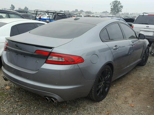 SAJWA0JC5AMR54027 - 2010 JAGUAR XF R GREEN photo 4