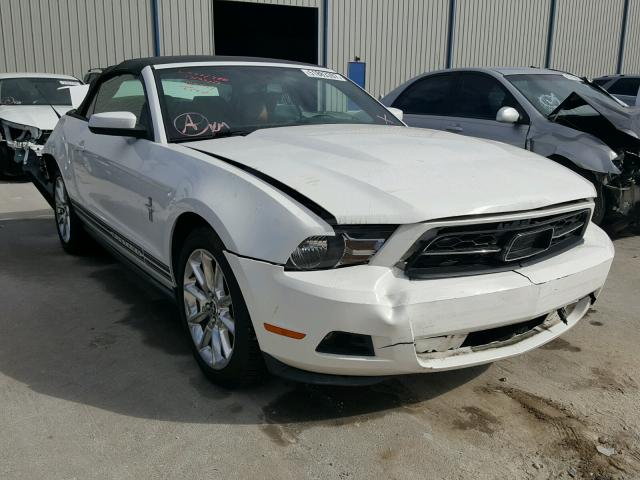 1ZVBP8EN7A5162961 - 2010 FORD MUSTANG WHITE photo 1