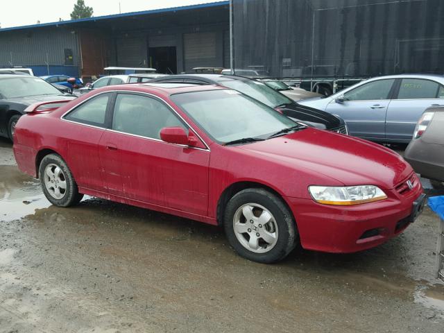 1HGCG32722A016316 - 2002 HONDA ACCORD EX RED photo 1