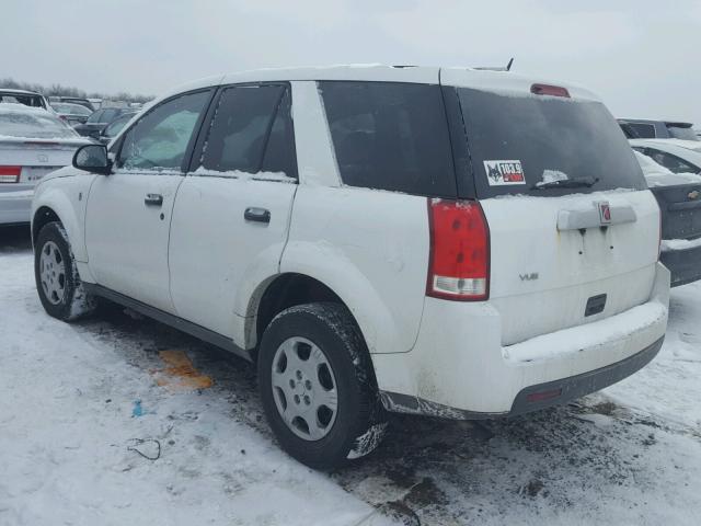 5GZCZ33D87S825154 - 2007 SATURN VUE WHITE photo 3