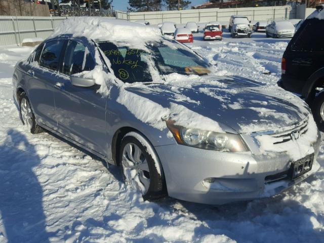 1HGCP36839A001482 - 2009 HONDA ACCORD EXL SILVER photo 1