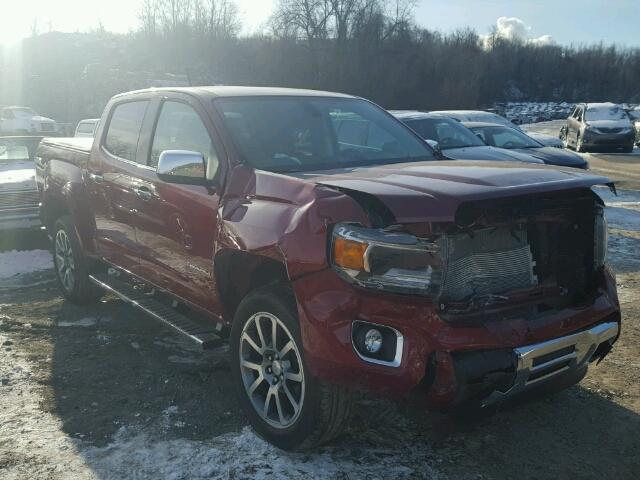 1GTG6EEN7H1281573 - 2017 GMC CANYON DEN RED photo 1