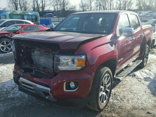 1GTG6EEN7H1281573 - 2017 GMC CANYON DEN RED photo 2