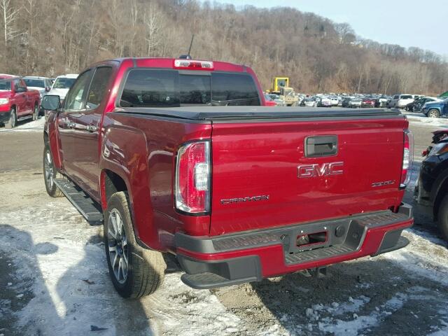 1GTG6EEN7H1281573 - 2017 GMC CANYON DEN RED photo 3