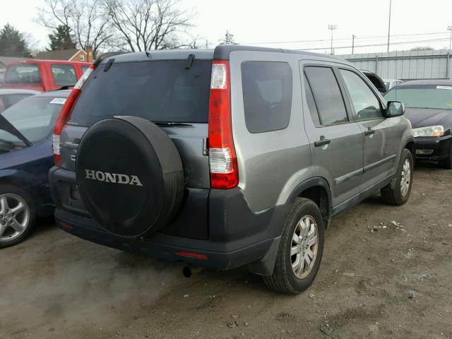 SHSRD78845U334998 - 2005 HONDA CR-V EX SILVER photo 4