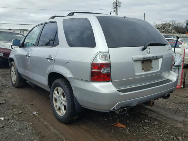 2HNYD189X6H506501 - 2006 ACURA MDX TOURIN SILVER photo 3