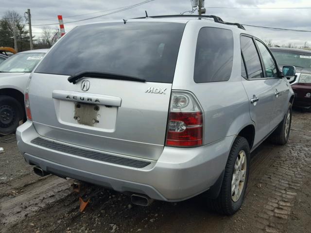 2HNYD189X6H506501 - 2006 ACURA MDX TOURIN SILVER photo 4