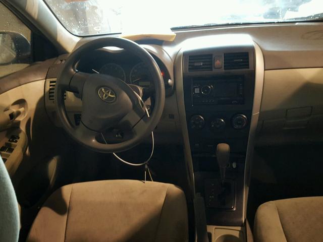 1NXBU40E89Z163089 - 2009 TOYOTA COROLLA BA GOLD photo 9