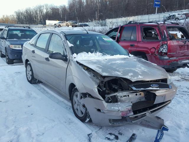 1FAFP34N87W351751 - 2007 FORD FOCUS ZX4 TAN photo 1