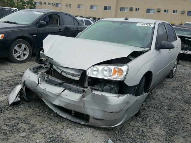 1G1ZT54814F111308 - 2004 CHEVROLET MALIBU LS SILVER photo 2