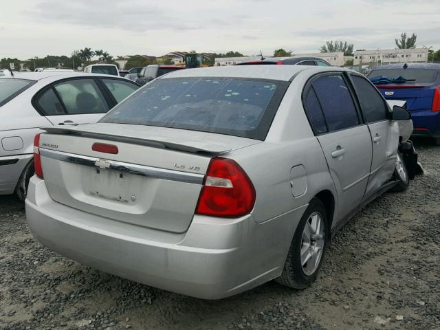 1G1ZT54814F111308 - 2004 CHEVROLET MALIBU LS SILVER photo 4