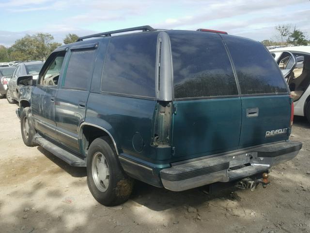 1GNEC13R8TJ374360 - 1996 CHEVROLET TAHOE C150 GREEN photo 3