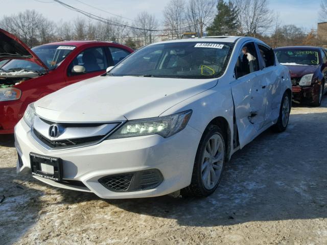 19UDE2F3XHA013488 - 2017 ACURA ILX BASE WHITE photo 2