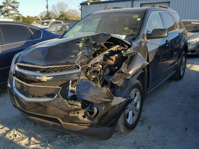 2CNALDEW0A6373561 - 2010 CHEVROLET EQUINOX LT BLACK photo 9