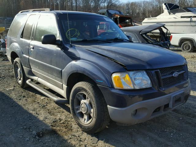 1FMYU60E33UB79553 - 2003 FORD EXPLORER S BLUE photo 1