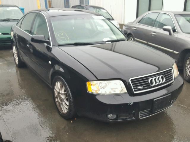 WAULD64B44N009435 - 2004 AUDI A6 2.7T QU BLACK photo 1