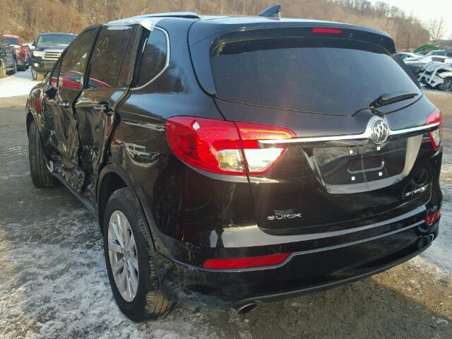 LRBFXDSA3HD088628 - 2017 BUICK ENVISION E BLACK photo 3