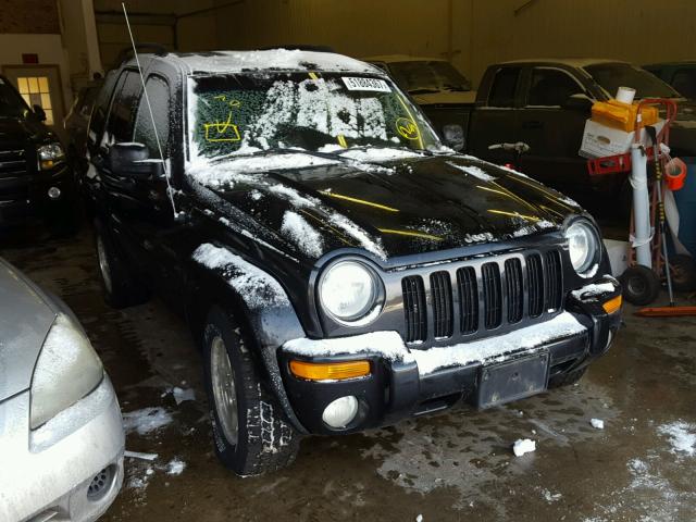 1J4GL58K74W134512 - 2004 JEEP LIBERTY LI BLACK photo 1