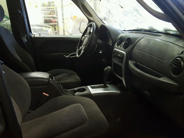 1J4GL58K74W134512 - 2004 JEEP LIBERTY LI BLACK photo 5