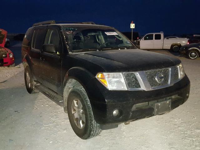 5N1AR18W77C612872 - 2007 NISSAN PATHFINDER BLACK photo 1