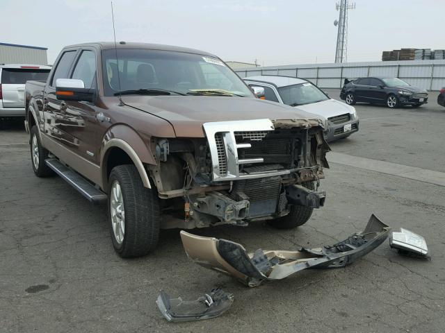 1FTFW1ETXBKE00186 - 2011 FORD F150 SUPER TWO TONE photo 1